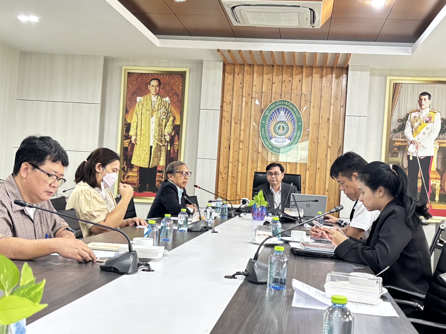 คณะเทคโนโลยีสารสนเทศ จัดประชุมคณะกรรมการประจำคณะเทคโนโลยีสารสนเทศ ครั้งที่ 1/2568