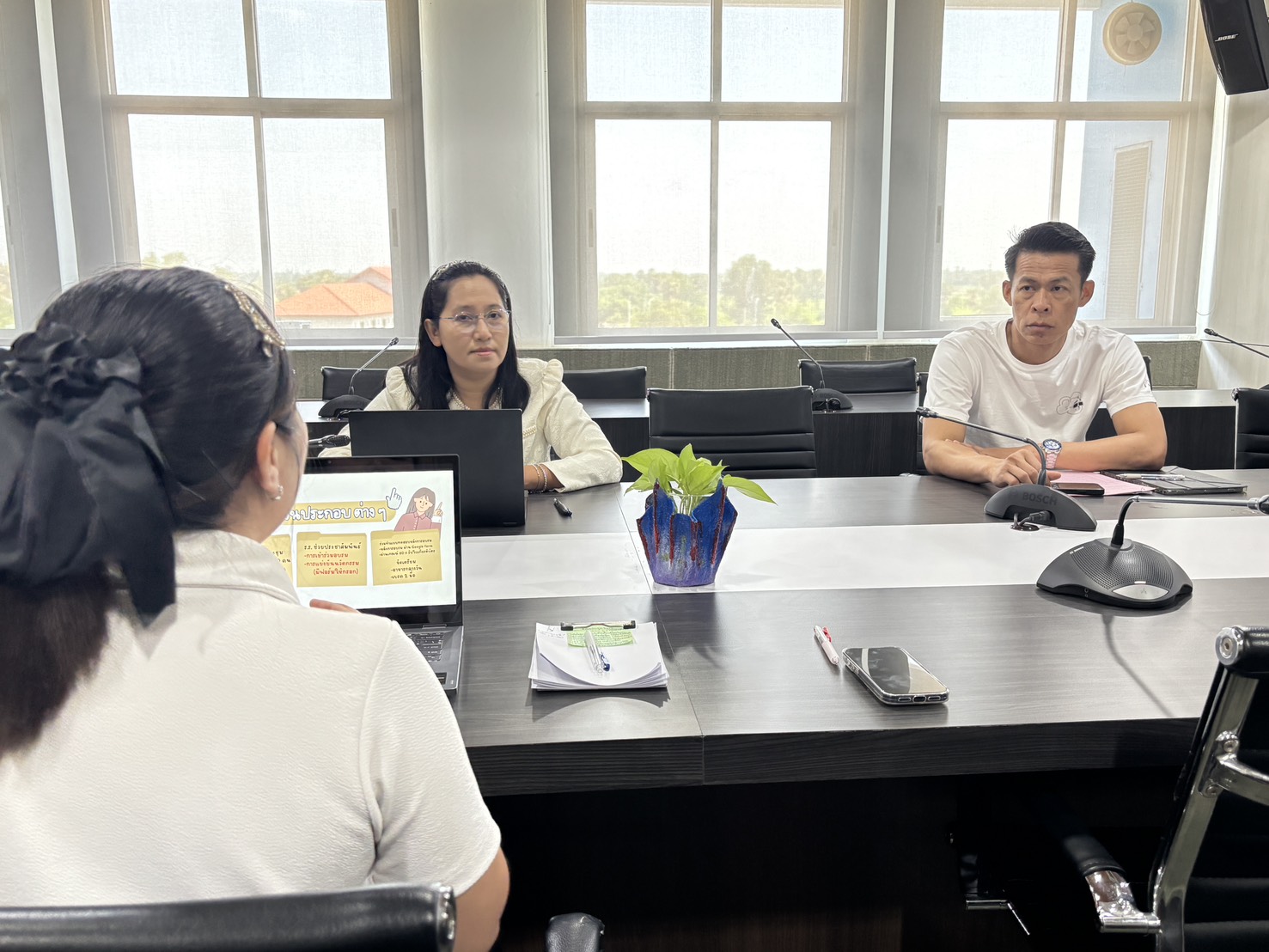 คณะเทคโนโลยีสารสนเทศ จัดการประชุมเพื่อขับเคลื่อนโครงการส่งเสริมการเรียนรู้สู่ชุมชน เพื่อรับมือการเปลี่ยนแปลงภูมิอากาศ (Climate Change) กิจกรรม Clean Air for Life : ภารกิจพิชิตฝุ่น PM 2.5 เพื่อคุณภาพชีวิตที่ดีในชุมชน ประจำปีงบประมาณ 2569 ในวันพุธที่ 29 เมษ - รูปที่ 7