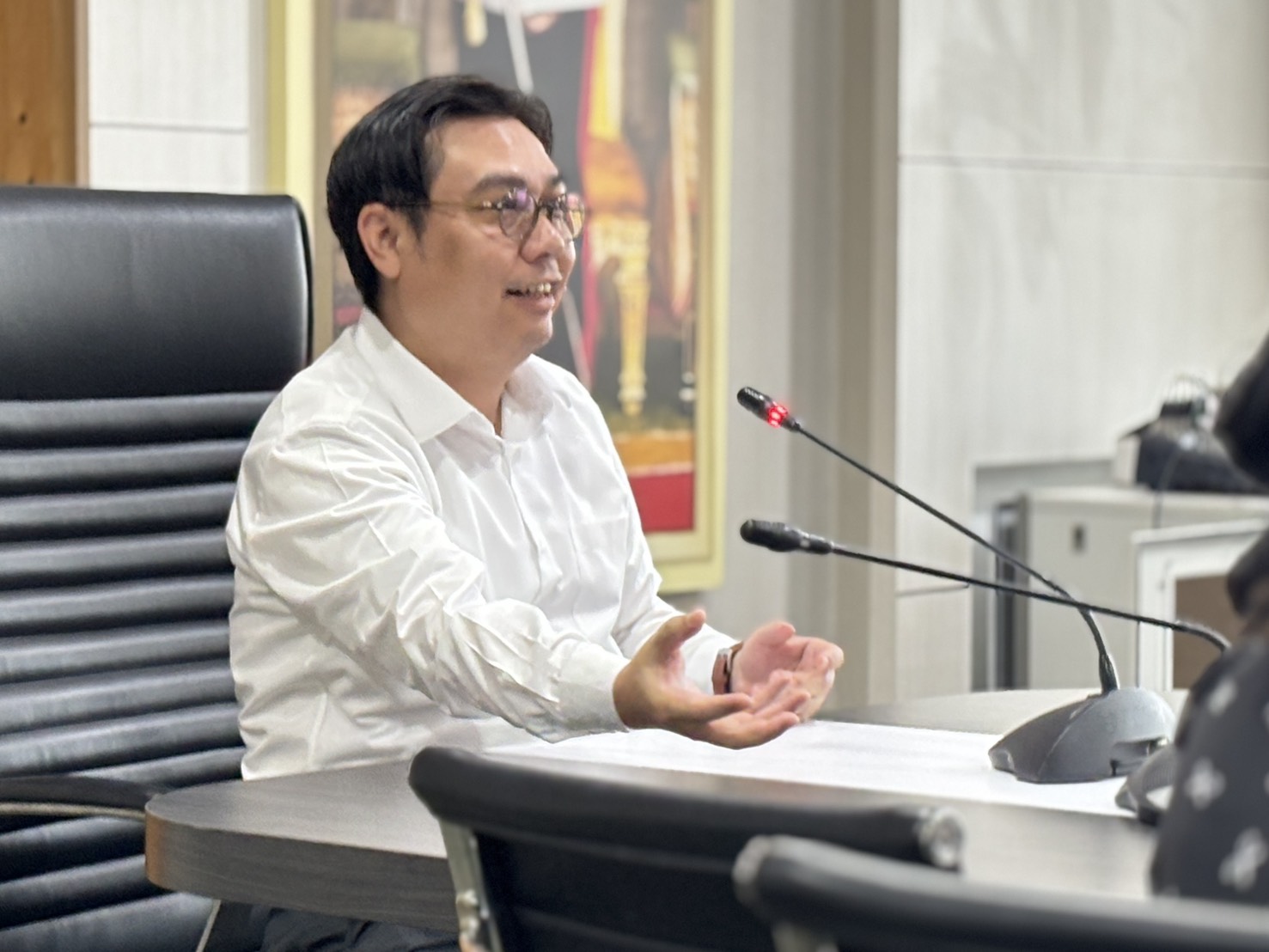 คณะเทคโนโลยีสารสนเทศ จัดการประชุมเพื่อขับเคลื่อนโครงการส่งเสริมการเรียนรู้สู่ชุมชน เพื่อรับมือการเปลี่ยนแปลงภูมิอากาศ (Climate Change) กิจกรรม Clean Air for Life : ภารกิจพิชิตฝุ่น PM 2.5 เพื่อคุณภาพชีวิตที่ดีในชุมชน ประจำปีงบประมาณ 2569 ในวันพุธที่ 29 เมษ - รูปที่ 4