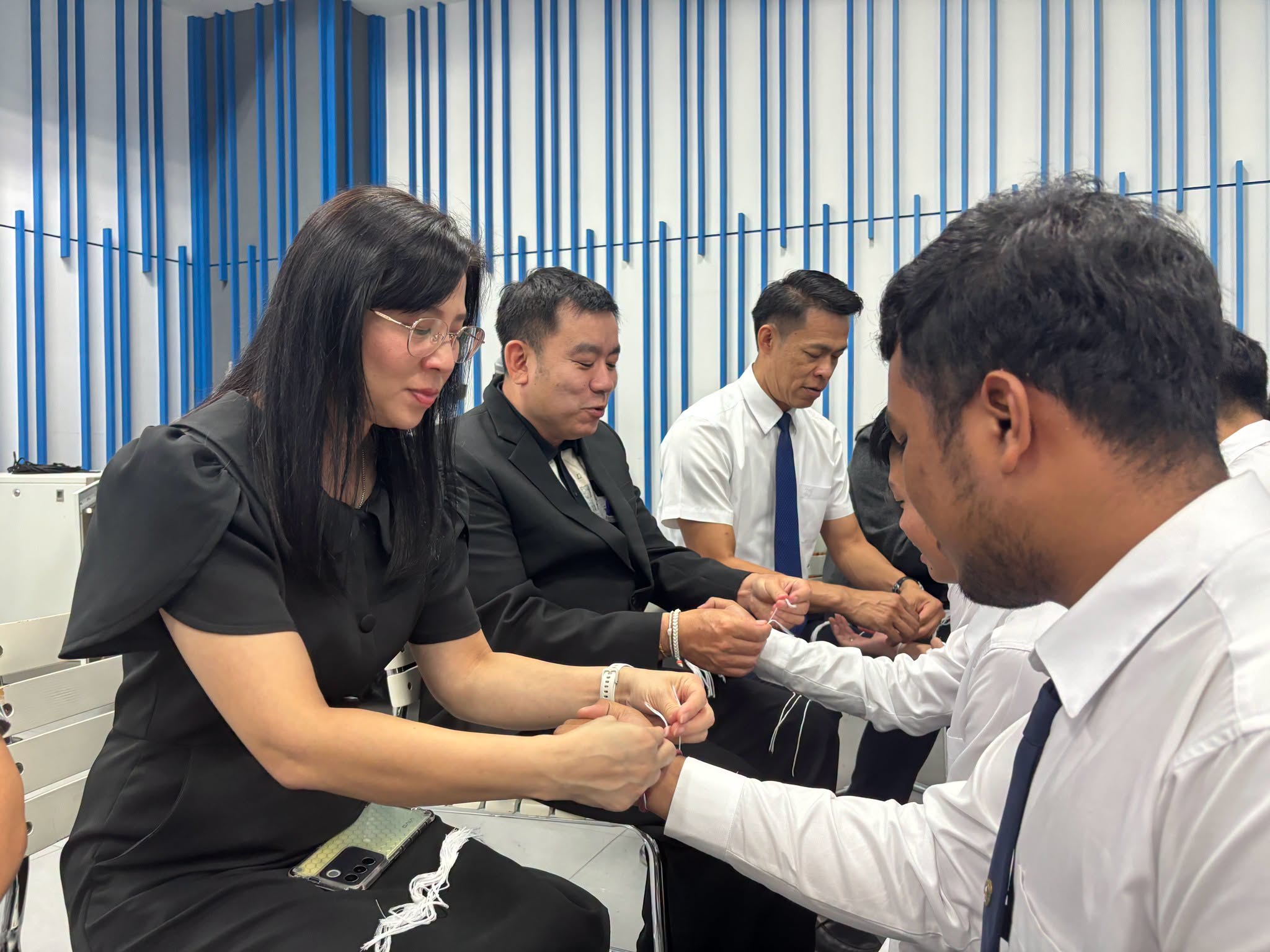 คณะเทคโนโลยีสารสนเทศ มหาวิทยาลัยราชภัฏเพชรบุรี จัดกิจกรรม “บายศรีสู่ขวัญ” ให้กับนักศึกษาใหม่ ปีการศึกษา 2569 - รูปที่ 9