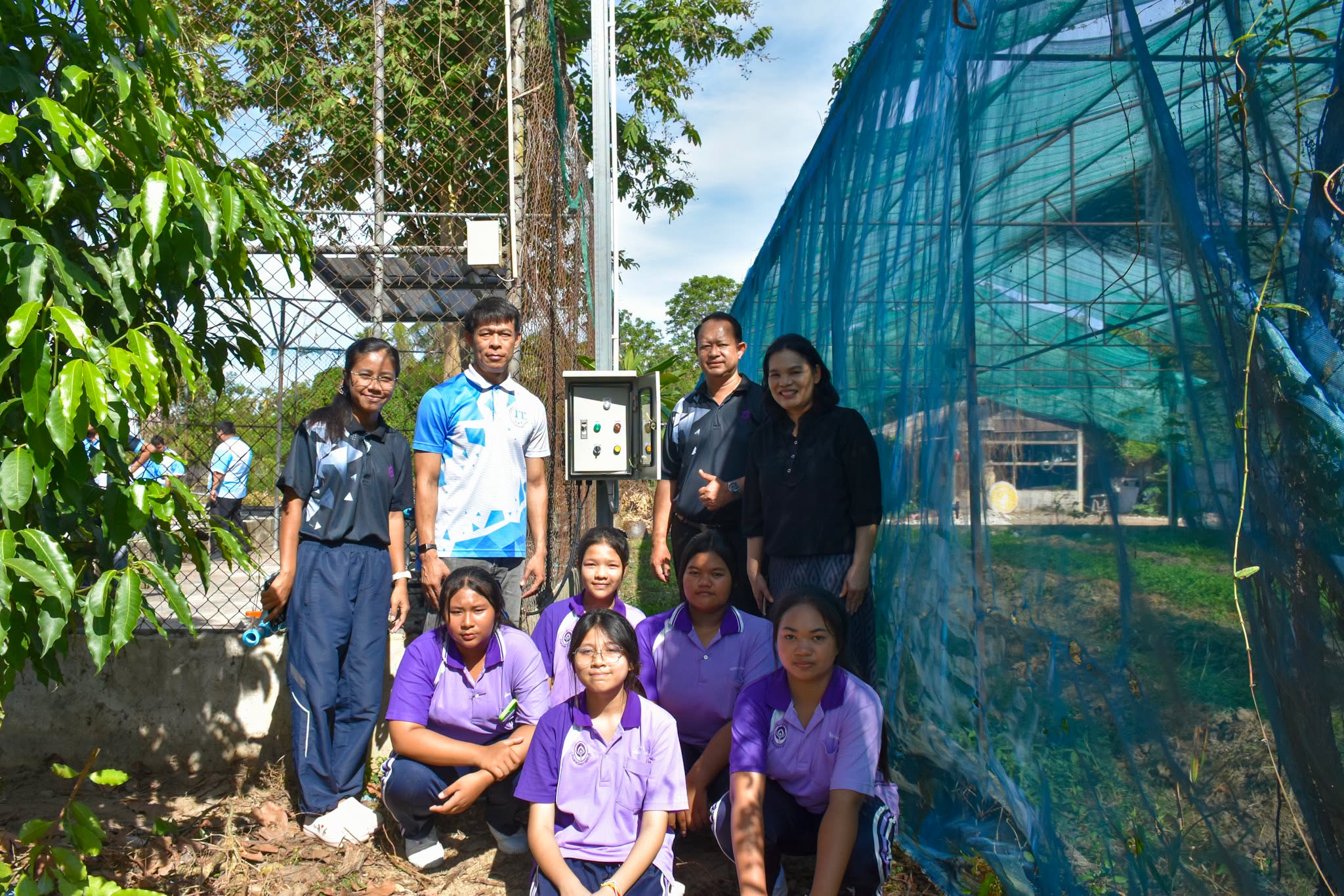 คณะเทคโนโลยีสารสนเทศ จัดกิจกรรมโครงการยุวเกษตรพอเพียงด้วยระบบตวบคุมปั๊มน้ำอัตโนมัติ ณ โรงเรียนบ้านลาดวิทยา เมื่อวันที่ 6 - 7 มิถุนายน 2569 - รูปที่ 3