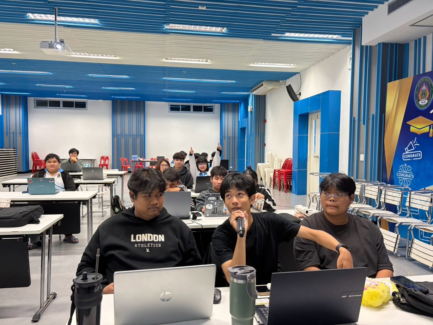บรรยากาศกิจกรรม CS Bootcamp for Future Innovators หัวข้อ Problem Discovery & Business Model โดยได้รับเกียรติจาก อาจารย์รัญชิดา เบริล อาจารย์ประจำสาขาวิชาการบัญชี คณะวิทยาการจัดการ เป็นวิทยากรในการถ่ายทอดความรู้และประสบการณ์ด้านการพัฒนาแนวคิดนวัตกรรมเชิงธุ - รูปที่ 5
