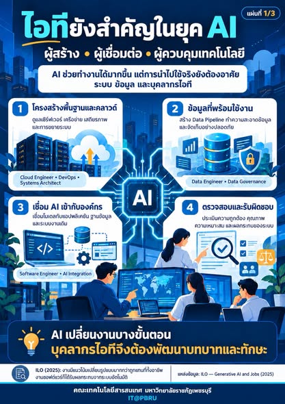สายอาชีพด้านไอที สำคัญไฉน?