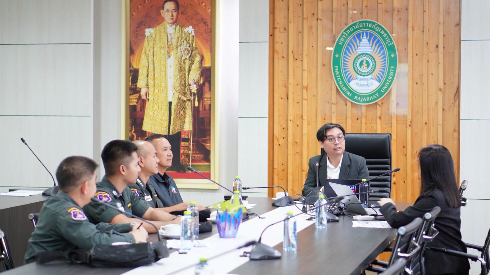 คณะเทคโนโลยีสารสนเทศ PBRU หารือ ตชด. 144 เตรียมจัดอบรมเทคโนโลยีดิจิทัลและ AI ยกระดับประสิทธิภาพการปฏิบัติงาน - รูปที่ 3